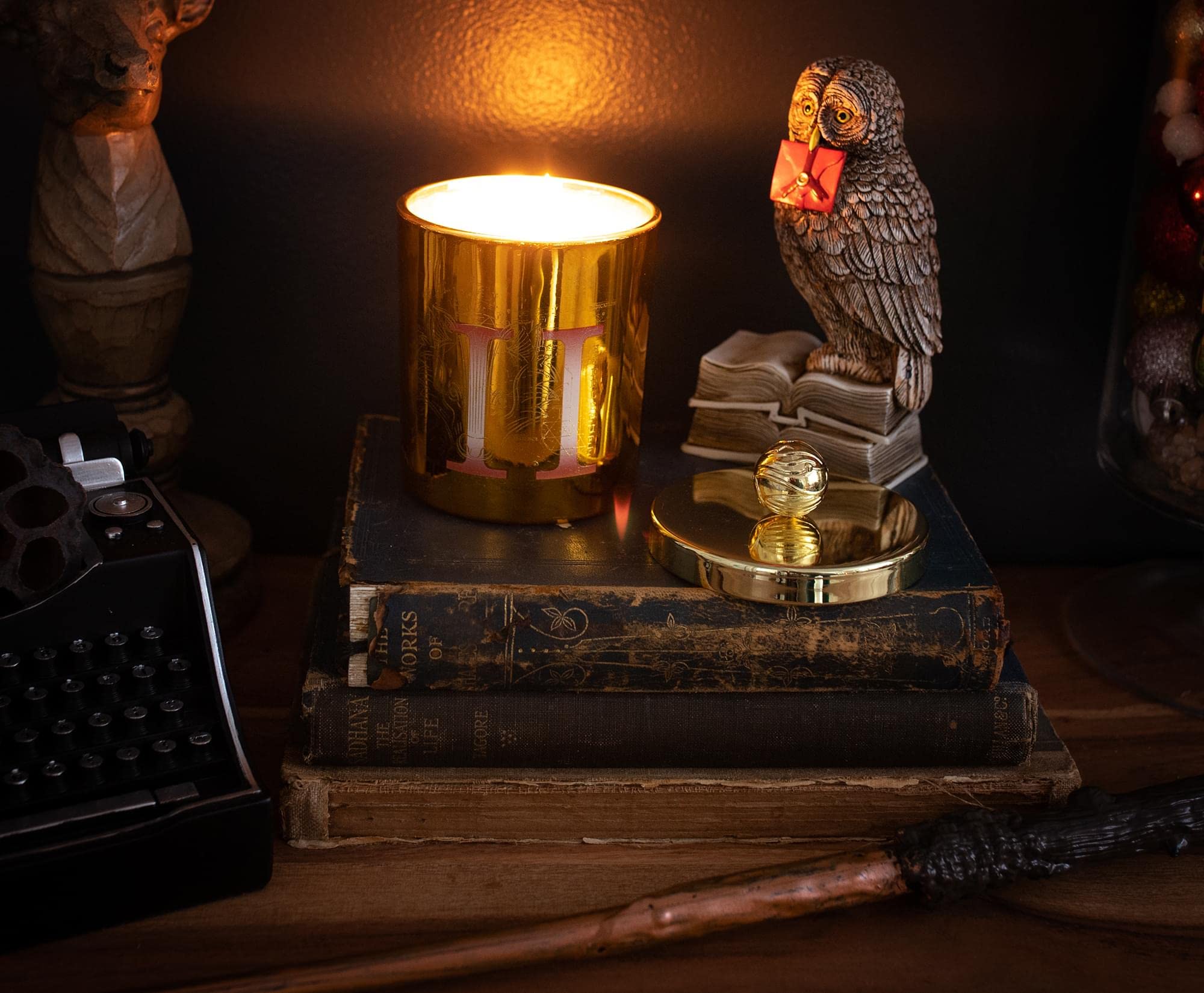 Foto 7 pulgar | Vela Perfumada De Cera De Soja Harry Potter Hufflepuff House - Venta Internacional.