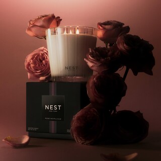 Foto 3 | Candle Nest New York Rose Noir & Oud 3 Mechas 625 Ml Paquete De 2 - Venta Internacional.