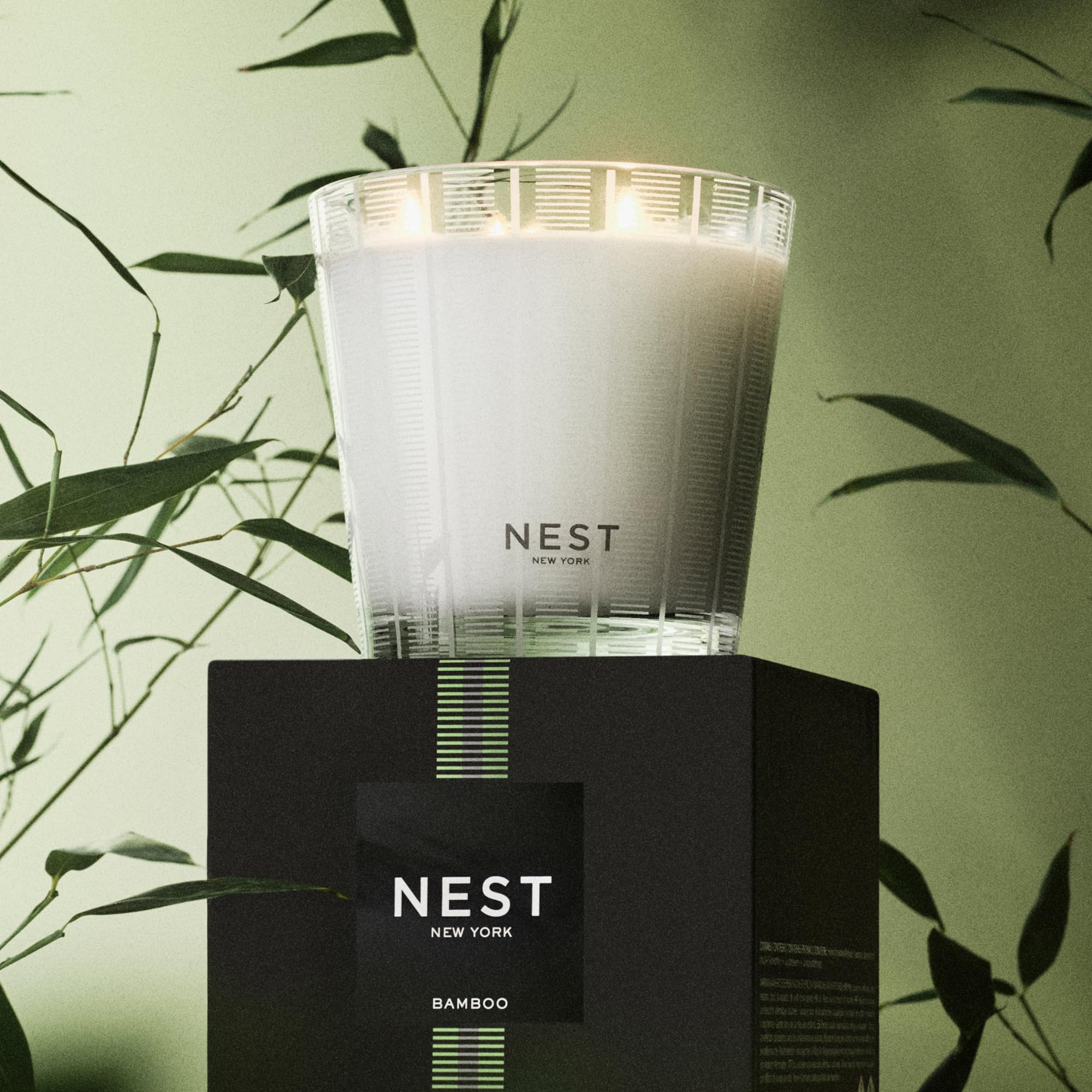 Foto 5 | Candle Nest New York Con Aroma A Bambú Y Pomelo De 3 Mechas  625 Ml - Venta Internacional.