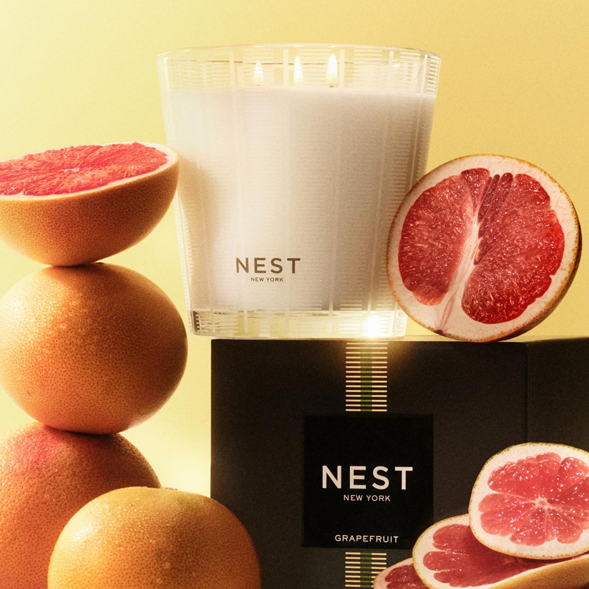 Foto 7 pulgar | Candle Nest New York Con Aroma A Bambú Y Pomelo De 3 Mechas  625 Ml - Venta Internacional.