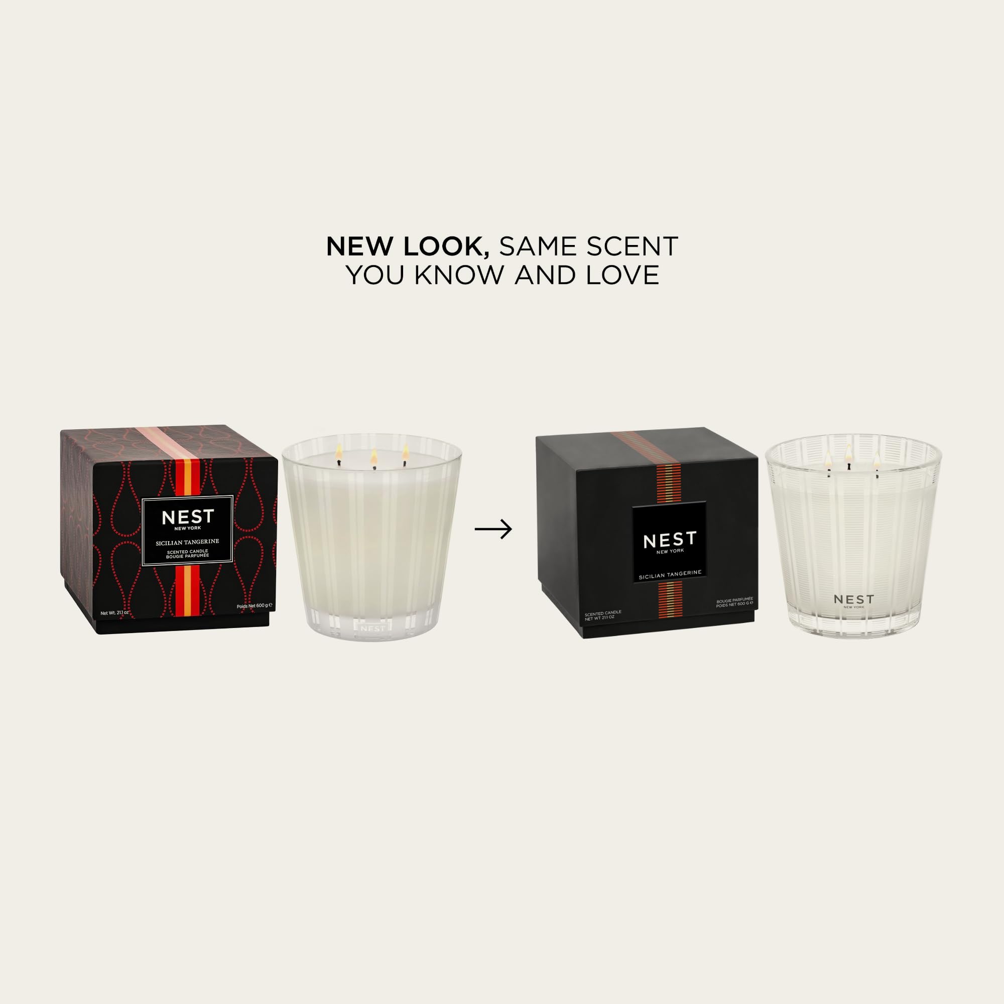 Foto 3 pulgar | Candle Nest New York  Mandarina Siciliana  3 Mechas  625 Ml  Paquete De 2 - Venta Internacional.