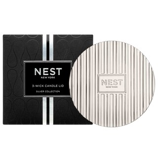 Foto 1 | Vela Nest New York Con Tapa De Vela Plateada Con 3 Mechas - Venta Internacional.