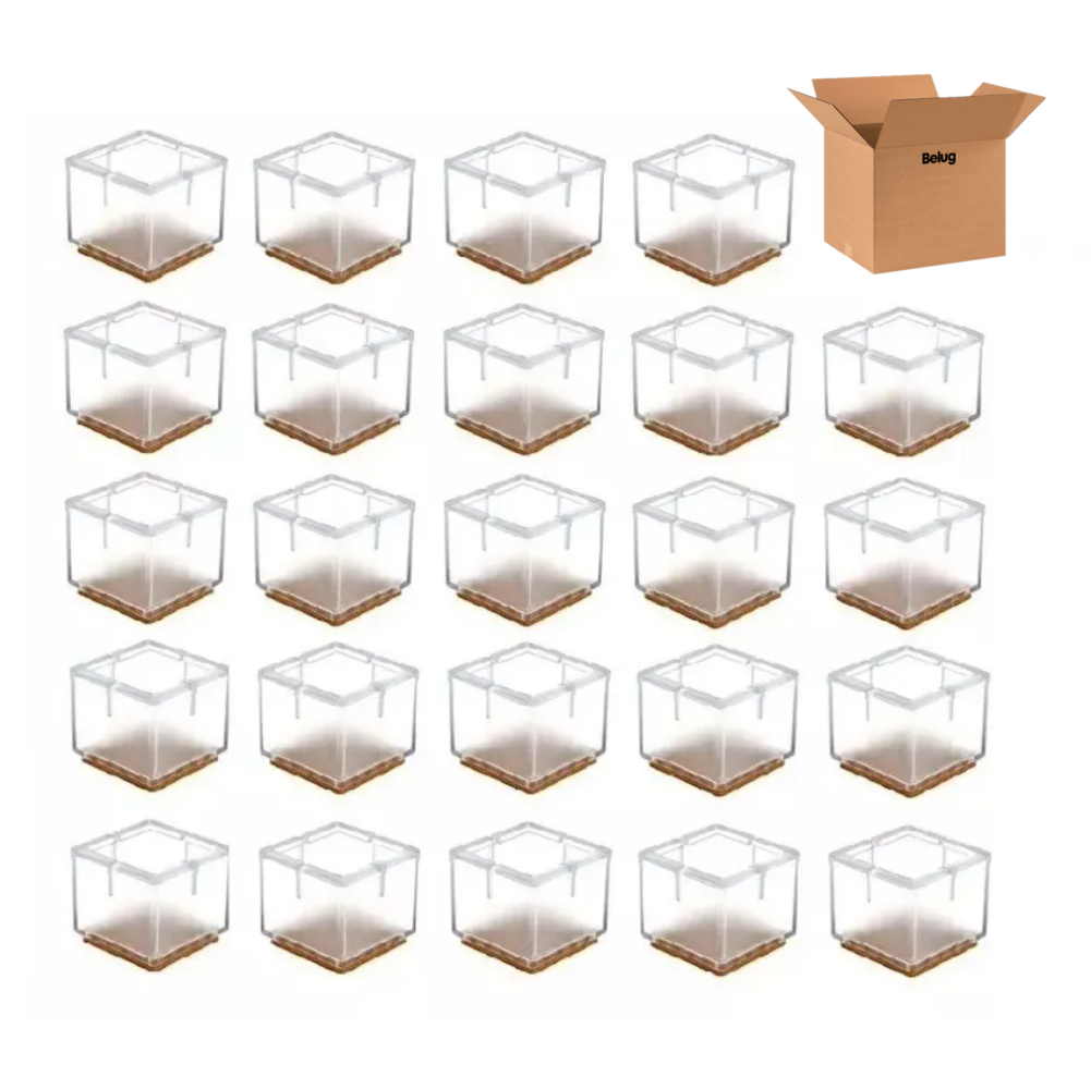 Foto 1 | Protector Grueso De Silicona Para Patas De Muebles, Sillas Transparente