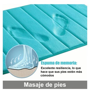 Foto 3 | Tapete para Baño Ultra Suave Malubero Espuma Memoria