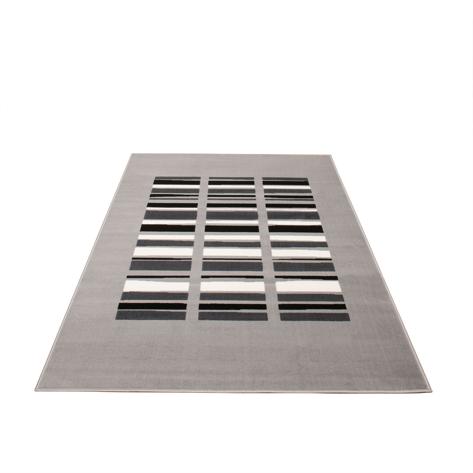 Foto 2 pulgar | Tapete Tekno Step City color Gris 120 X 170 CM