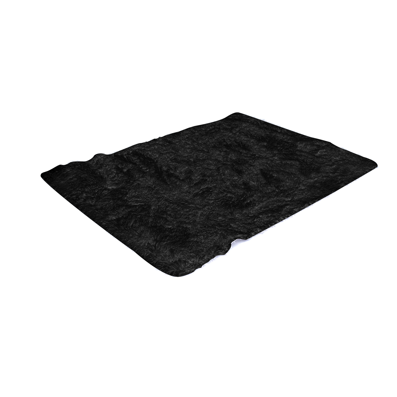 Tapete Iliosinnova 1.80 x 1.20 m color Negro