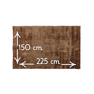 Foto 5 | Tapete Shaggy 1.50m X 2.25m