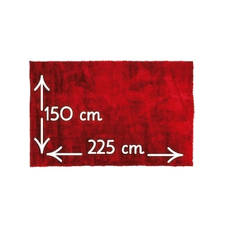 Foto 5 | Tapete Shaggy 1.50m X 2.25m