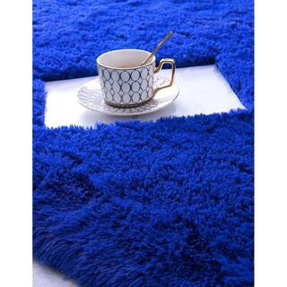 Foto 4 | Tapete Shaggy 0.50m X 0.80m