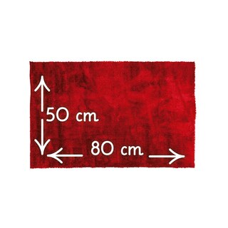 Foto 5 | Tapete Shaggy 0.50m X 0.80m
