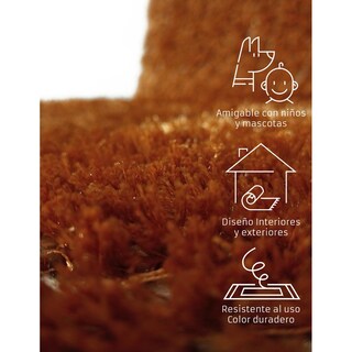 Foto 2 | Tapete Shaggy 0.50m X 0.80m