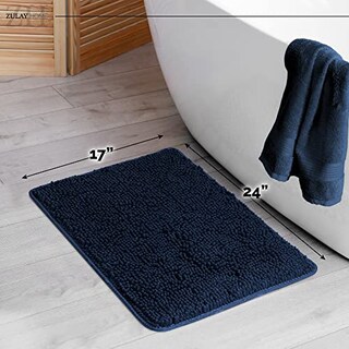 Foto 3 | Venta Internacional- Alfombra de Baño Shaggy Zulay Home Absorbente