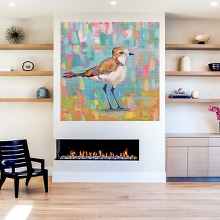 Foto 5 | Cuadro Decorativo Belle Maison Impresión en Lienzo Arte Moderno 82x82 cm Multicolor