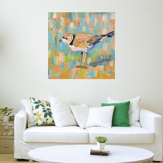 Foto 3 | Cuadro Decorativo - Chorlito Costero Iv - Jeanette Vertentes - Arte Moderno - Impresión En Lienzo - Fine Art Tj