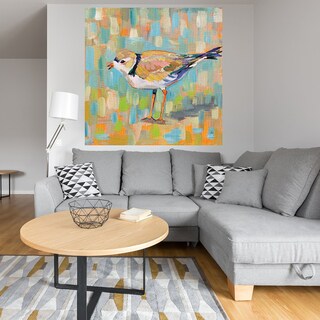 Foto 4 | Cuadro Decorativo - Chorlito Costero Iv - Jeanette Vertentes - Arte Moderno - Impresión En Lienzo - Fine Art Tj
