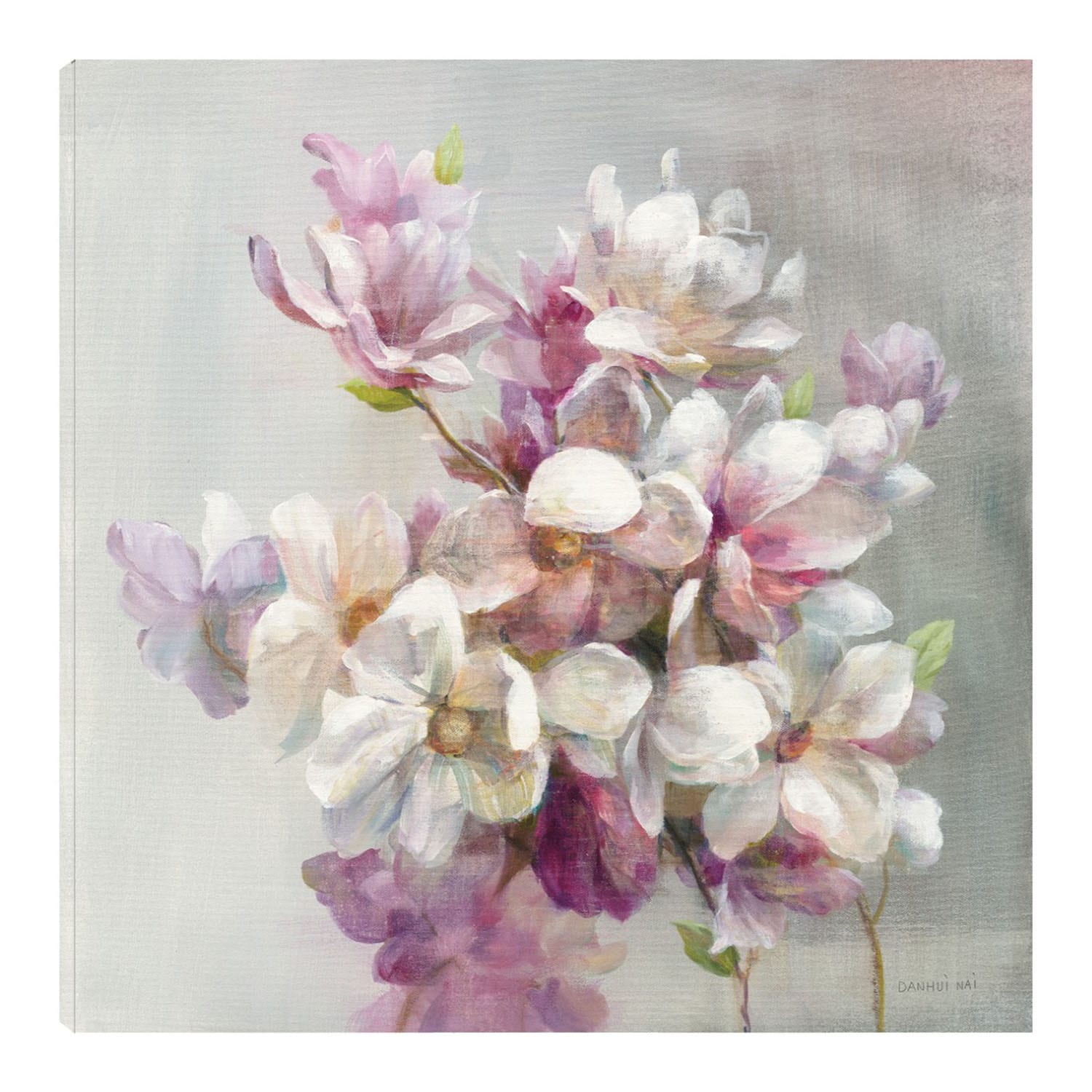 Cuadro Decorativo - Dulce Magnolia - Danhui Nai  - Arte Moderno - Impresión En Lienzo - Fine Art Tj $2,346