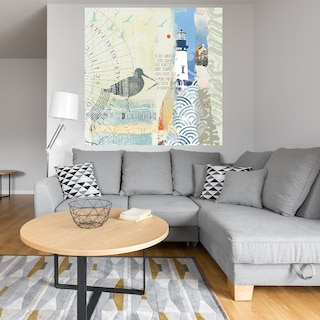 Foto 4 | Cuadro Decorativo - Collage Costero - Ken Hurd - Arte Moderno - Impresión En Lienzo - Fine Art Tj
