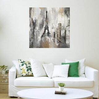 Foto 3 | Cuadro Decorativo - Eiffel Plateada - Heather Hayes - Arte Moderno - Impresión En Lienzo - Fine Art Tj