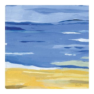Foto 1 | Cuadro Decorativo - Costa Abstracta - Farida Zaman - Arte Moderno - Impresión En Lienzo - Fine Art Tj