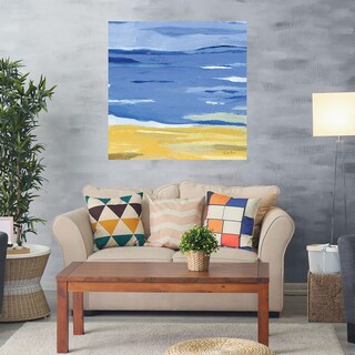 Foto 2 | Cuadro Decorativo - Costa Abstracta - Farida Zaman - Arte Moderno - Impresión En Lienzo - Fine Art Tj