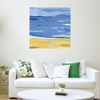 Foto 3 | Cuadro Decorativo - Costa Abstracta - Farida Zaman - Arte Moderno - Impresión En Lienzo - Fine Art Tj