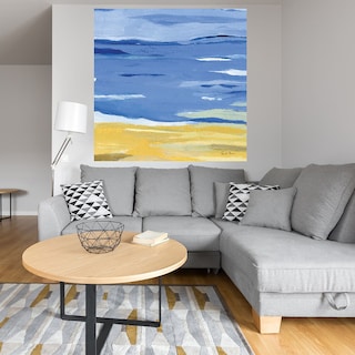 Foto 4 | Cuadro Decorativo - Costa Abstracta - Farida Zaman - Arte Moderno - Impresión En Lienzo - Fine Art Tj