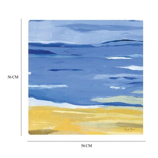 Foto 6 | Cuadro Decorativo - Costa Abstracta - Farida Zaman - Arte Moderno - Impresión En Lienzo - Fine Art Tj