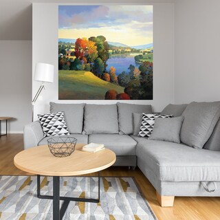 Foto 4 | Cuadro Decorativo - Colina Y Valle Iii - Max Hayslette - Arte Moderno - Impresión En Lienzo - Fine Art Tj