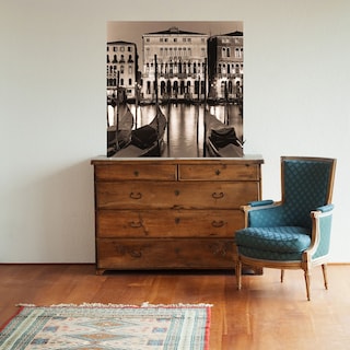 Foto 2 | Cuadro Decorativo - El Fran Canal De Noche - Alan Blaustein - Arte Moderno - Impresión En Lienzo - Fine Art Tj