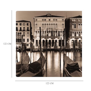Foto 6 | Cuadro Decorativo - El Fran Canal De Noche - Alan Blaustein - Arte Moderno - Impresión En Lienzo - Fine Art Tj
