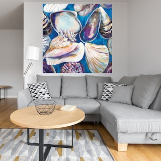 Foto 4 | Cuadro Decorativo - Desde La Playa - Jeanette Vertentes - Arte Moderno - Impresión En Lienzo - Fine Art Tj