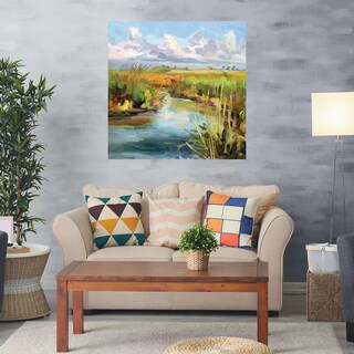 Foto 2 | Cuadro Decorativo - Cielo De La Tarde - Carol Hallock - Arte Moderno - Impresión En Lienzo - Fine Art Tj