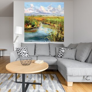 Foto 4 | Cuadro Decorativo - Cielo De La Tarde - Carol Hallock - Arte Moderno - Impresión En Lienzo - Fine Art Tj