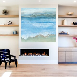 Foto 5 | Cuadro Decorativo - Cielo De La Tarde - Carol Hallock - Arte Moderno - Impresión En Lienzo - Fine Art Tj