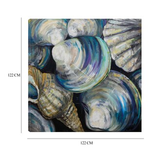 Foto 6 | Cuadro Decorativo - Conchas Del Key West - Jeanette Vertentes - Arte Moderno - Impresión En Lienzo - Fine Art Tj