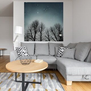 Foto 4 | Cuadro Decorativo - Cielo De Invierno - Andre Eichman - Arte Moderno - Impresión En Lienzo - Fine Art Tj