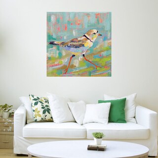 Foto 3 | Cuadro Decorativo - Chorlito Costero I - Jeanette Vertentes - Arte Moderno - Impresión En Lienzo - Fine Art Tj