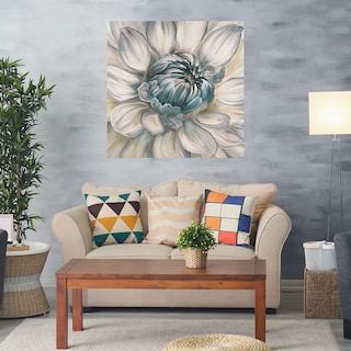 Foto 2 | Cuadro Decorativo - Dahlia Azul Ii - Studio Arts - Arte Moderno - Impresión En Lienzo - Fine Art Tj