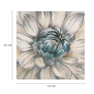 Foto 6 | Cuadro Decorativo - Dahlia Azul Ii - Studio Arts - Arte Moderno - Impresión En Lienzo - Fine Art Tj