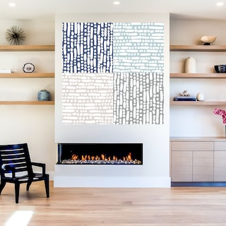 Foto 5 | Cuadro Decorativo - Costa Azul Plata Ii - Sally Swatland - Arte Moderno - Impresión En Lienzo - Fine Art Tj