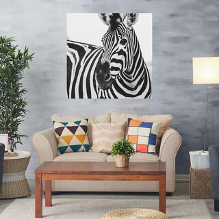 Foto 2 | Cuadro Decorativo - Cebra De Cerca - Frida Bredesen - Arte Moderno - Impresión En Lienzo - Fine Art Tj