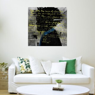 Foto 3 | Cuadro Decorativo - Él Dijo - Nikki Chu - Arte Moderno - Impresión En Lienzo - Fine Art Tj