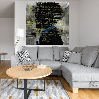 Foto 4 | Cuadro Decorativo - Él Dijo - Nikki Chu - Arte Moderno - Impresión En Lienzo - Fine Art Tj