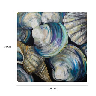 Foto 6 | Cuadro Decorativo - Conchas Del Key West - Jeanette Vertentes - Arte Moderno - Impresión En Lienzo - Fine Art Tj
