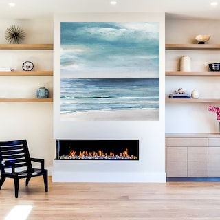 Foto 5 | Cuadro Decorativo - Días Nublados - Carol Hallock - Arte Moderno - Impresión En Lienzo - Fine Art Tj