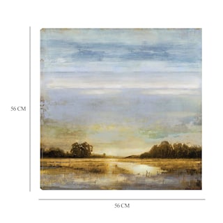 Foto 6 | Cuadro Decorativo - El Borde Del Estanque - Eric Turner - Arte Moderno - Impresión En Lienzo - Fine Art Tj