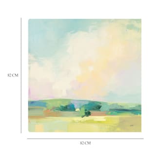 Foto 6 | Cuadro Decorativo - Cielo De Verano Ii - Julia Purinton - Arte Moderno - Impresión En Lienzo - Fine Art Tj