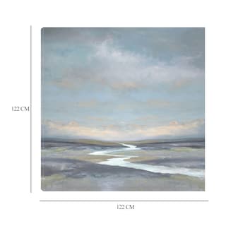 Foto 6 | Cuadro Decorativo - Curva De Rio I - Christy Mckee - Arte Moderno - Impresión En Lienzo - Fine Art Tj