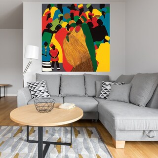 Foto 4 | Cuadro Decorativo - Celebracion - Synthia Saint James - Arte Moderno - Impresión En Lienzo - Fine Art Tj