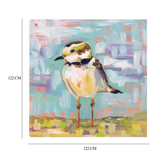 Foto 6 | Cuadro Decorativo - Chorlito Costero Ii - Jeanette Vertentes - Arte Moderno - Impresión En Lienzo - Fine Art Tj